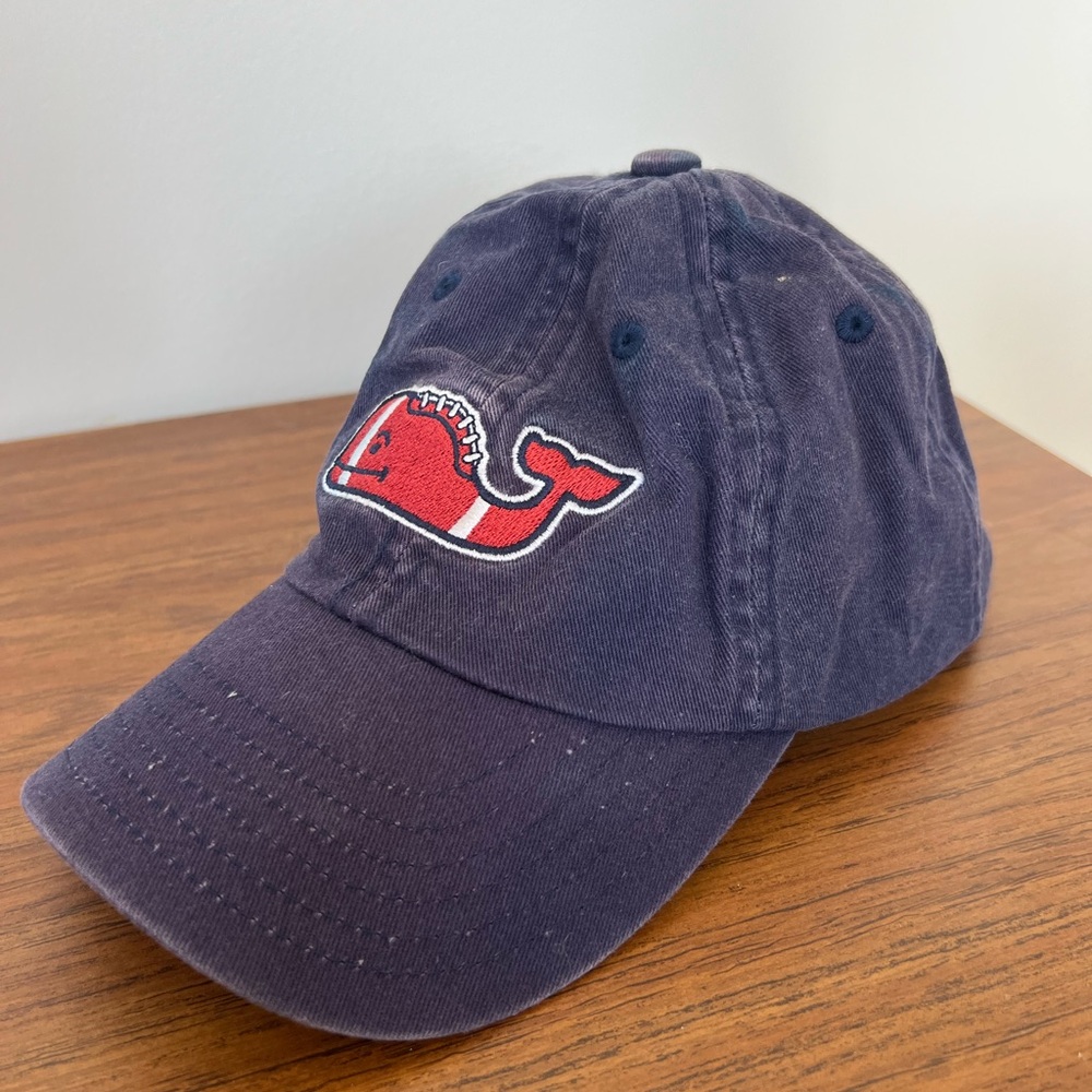 Vineyard Vines Navy Blue Cap with Whale Logo